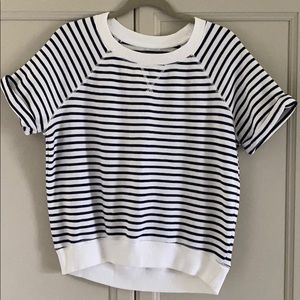 Aerie Cropped French Terry Top